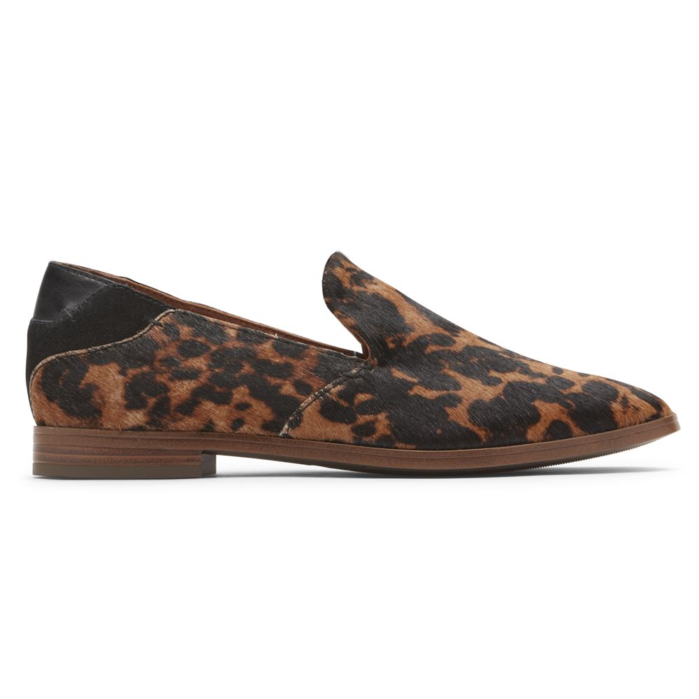 Rockport Perpetua - Womens Loafers - Leopard - NZ (JAO-769852)